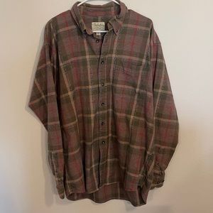 Cabelas Flannel Large -tall